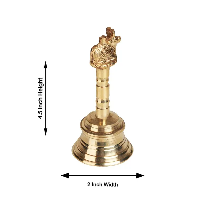 Hand Bell - 4.5 x 2 Inches - Image 4
